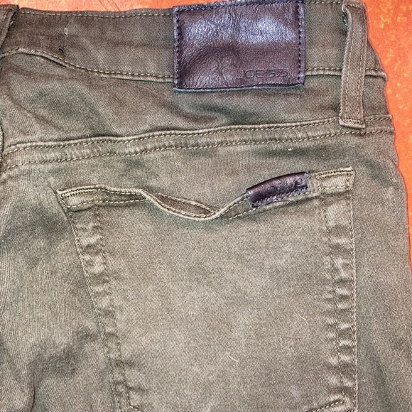 GUC Women’s Joe’s Jeans The Icon Mid-Rise Olive Green Stretch Jeans Sz 27 - Picture 10 of 10